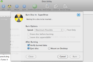 Burn – Software de grabación para MAC