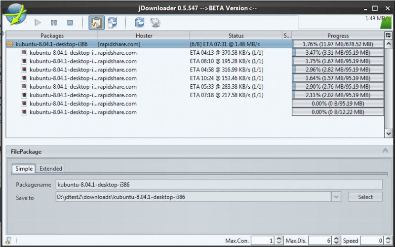 jDownloader