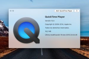 QuickTime – Potente reproductor de vídeo