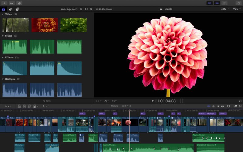 Final Cut Pro X - Editor de vídeo para MAC