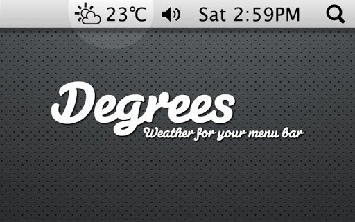 degrees