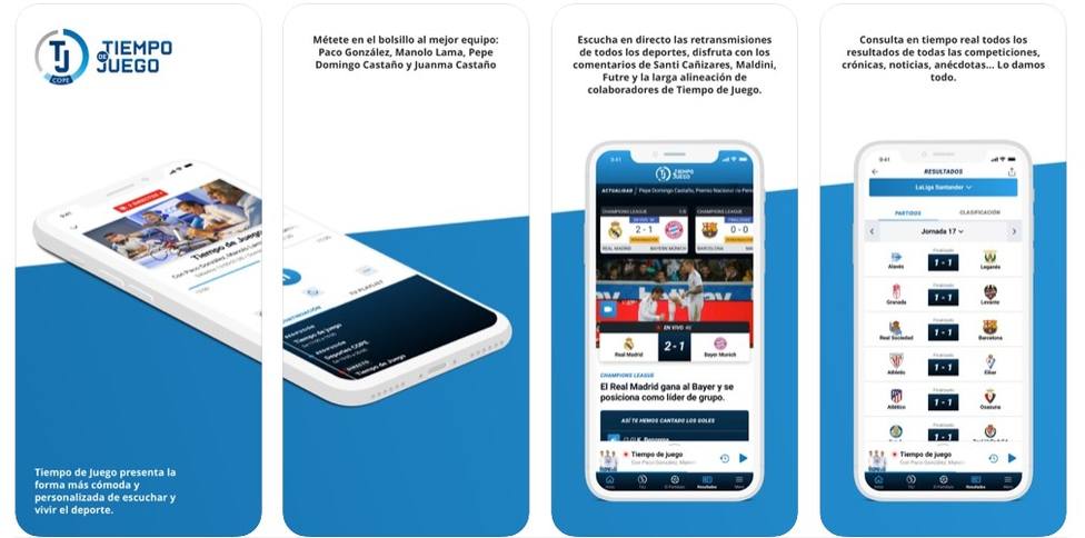App Tiempo de juego