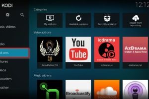 Kodi – Centro multimedia de software libre