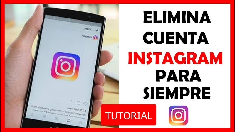 Eliminar cuenta de Instagram
