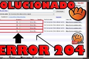 Error 204 aTube Catcher