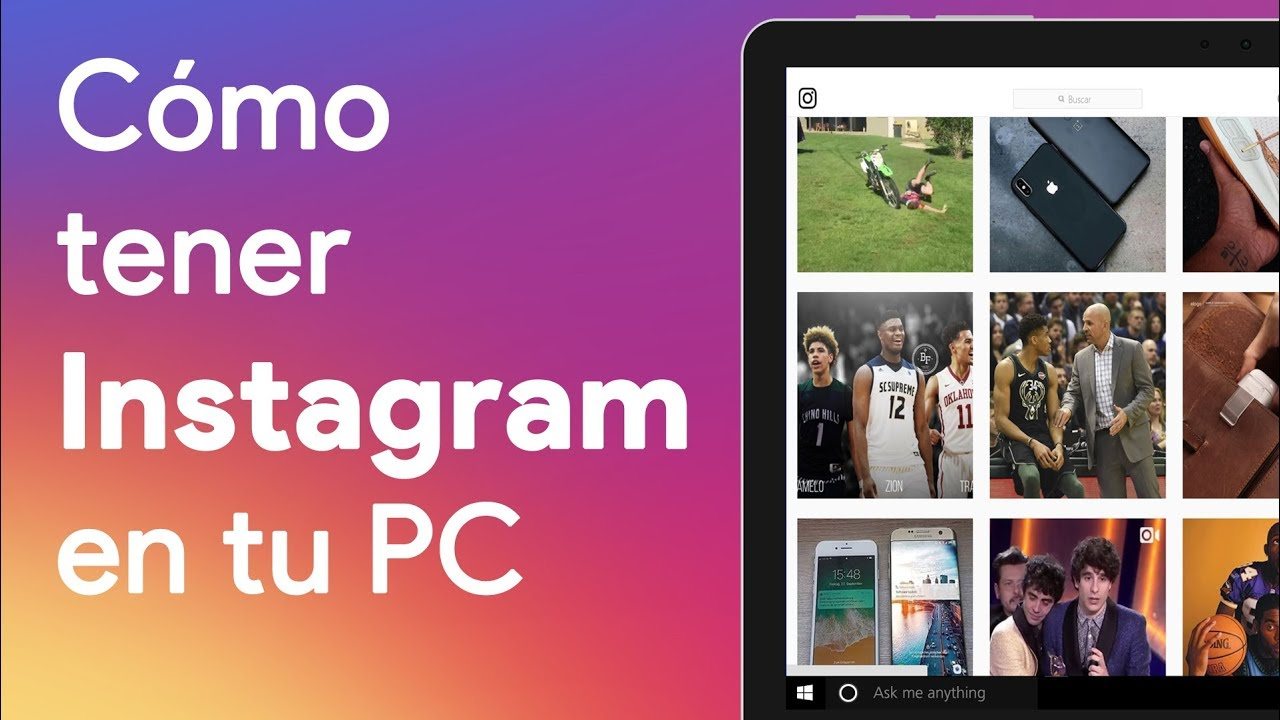 Cómo subir una foto en Instagram desde el ordenador