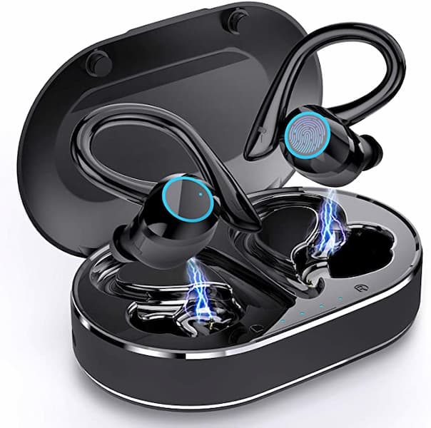 Andfive Auriculares Bluetooth 5.1 con Microfono Cascos Inalambricos IP7 Impermeable