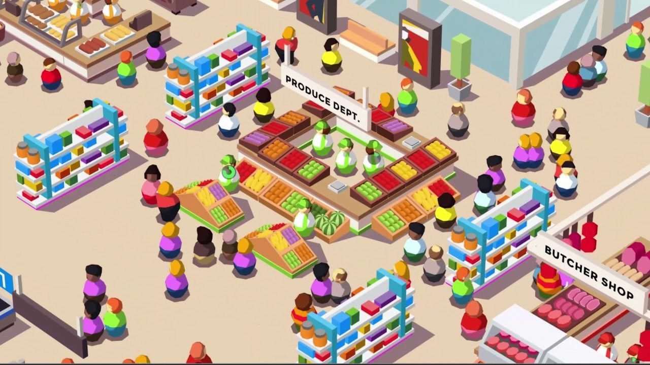 Juegos para crear tu propio supermercado