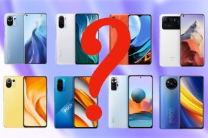 Comparativa móviles Xiaomi